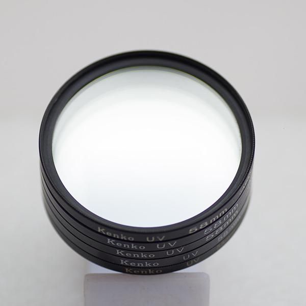 Kenko Filtro UV 58mm – Monostrato, Protezione Obiettivo E Aumento Contrasto, Made In Japan