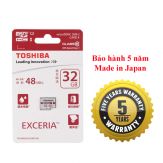 SDHC Toshiba Exceria USH-I 32GB