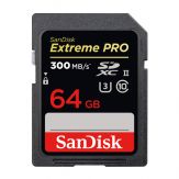 Thẻ nhớ SDHC SanDisk Extreme Pro UHS-II U3 64GB 300MB/s