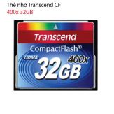 Thẻ nhớ Transcend CF 32GB (400x Speed)